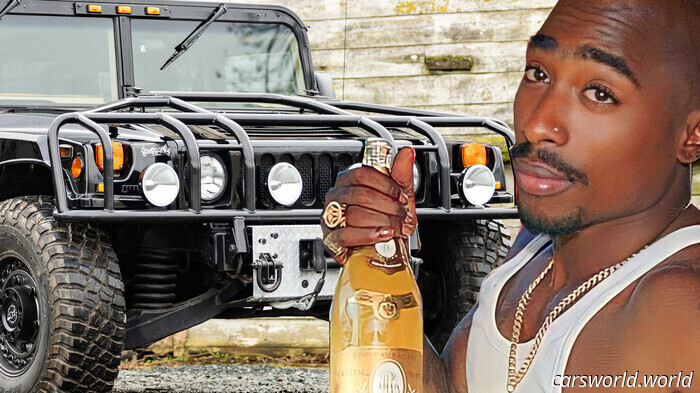 El Hummer de Tupac está en subasta y está exactamente tal y como lo dejó | Carscoops